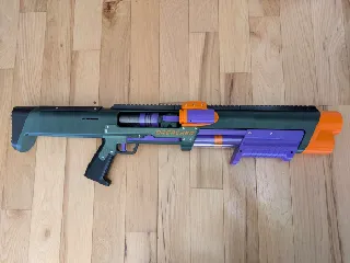 Breacher - Shell Ejecting Nerf Shotgun (Tube Magazine!) (3D Printed Nerf Blaster)