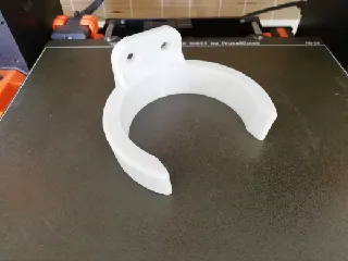 Hair dryer holder