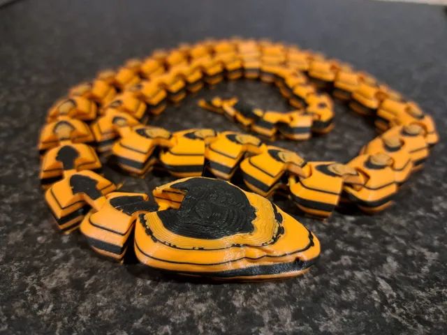 Articulated Snake by TechnicaL | Download free STL model | Printables.com