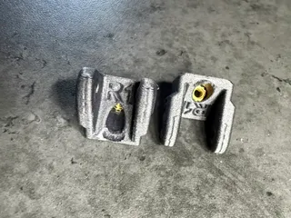 CORE One belt-tensioner-pulley to take a threaded insert instead of the original square nut
