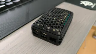 Pi4 Case + FanCover w/Camera Slot