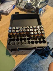 Rugged Box- AA Battery Holder/Storage