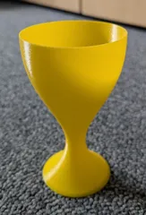 minimalistic trophy (vase mode) and base with hidden compartment