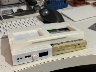 Tandy 1000 HX drive tray (Version 2)