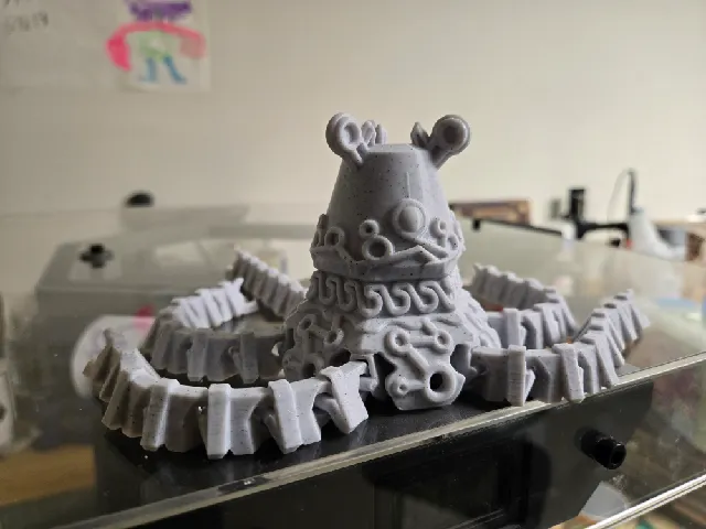 Make of Ancient Guardian Articulated from Zelda BOTW by Random ...