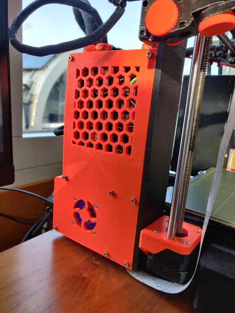 Make of Prusa MK3/S Einsy Raspberry PI 4B/3B Enclosure with support ...