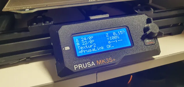 Make of PRUSA MK3 facelift display cover (MK4 Style) by Janek ...