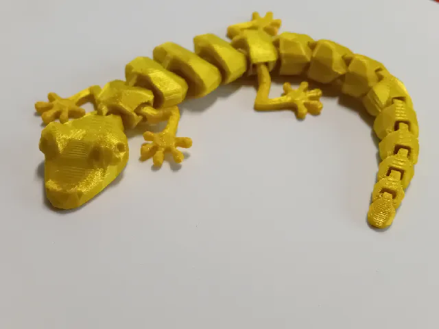 Low Poly Articulated Lizard by HexAxis3D | Download free STL model ...