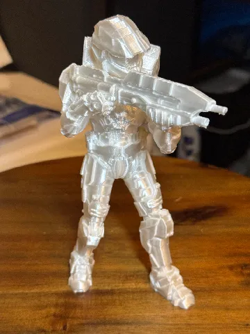 Master Chief Miniature by Galactic Armory | Download free STL model ...