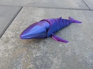 Flexi Humpback Whale (print-in-place)