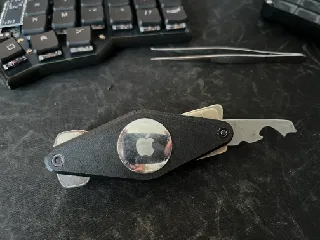 Swiss Army AirTag Key