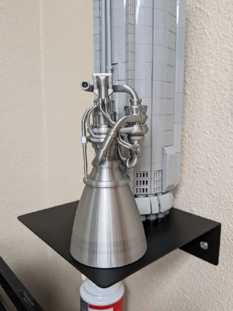 Make of SpaceX Raptor Engine by Jonsey | Download free STL model ...
