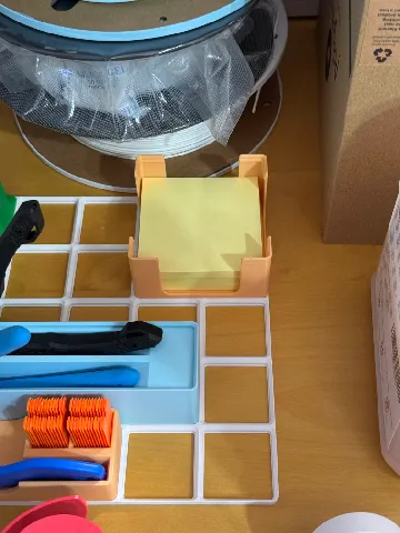 Gridfinity post-it sticky notes stack container by Jake | Download free ...