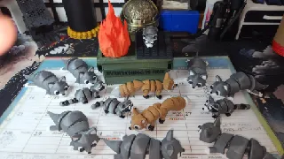Articulated Wolf - Print in Place