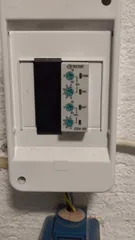 Domestic electrical panel cover