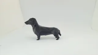 Dachshund Low Poly