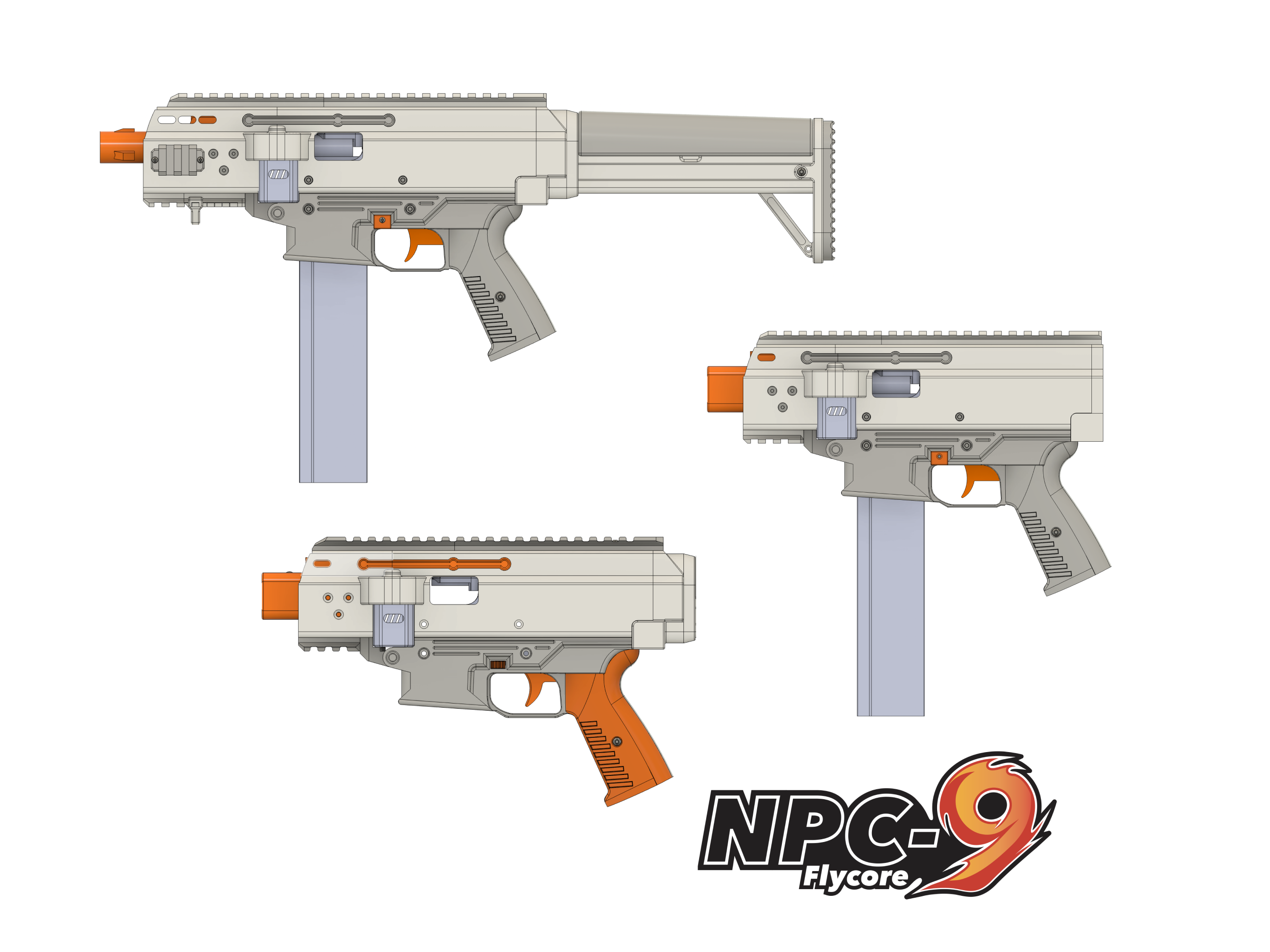 NPC-9 Flycore Blaster — miniatura 2