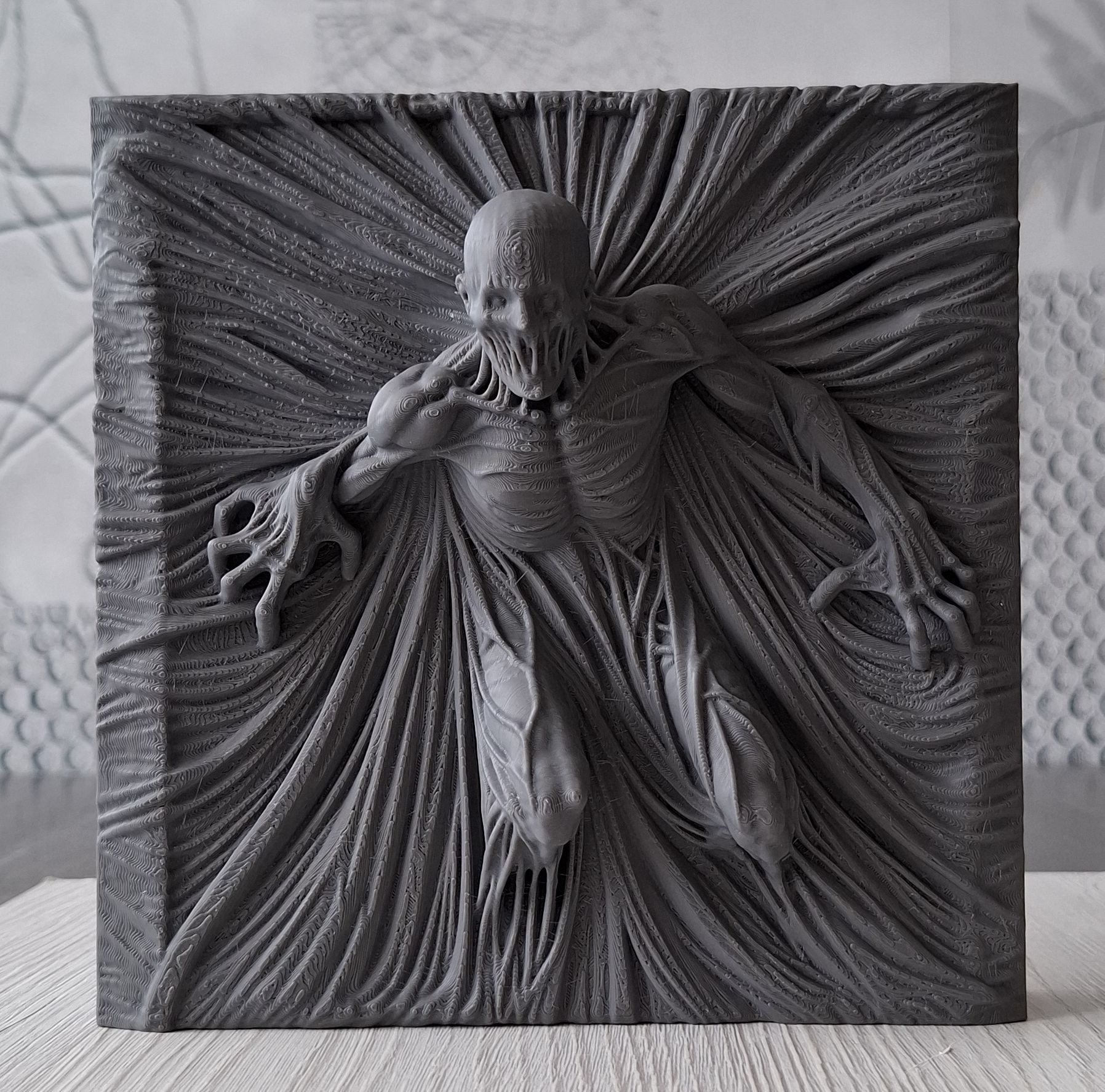 Emergence 3 - Relief Sculpture