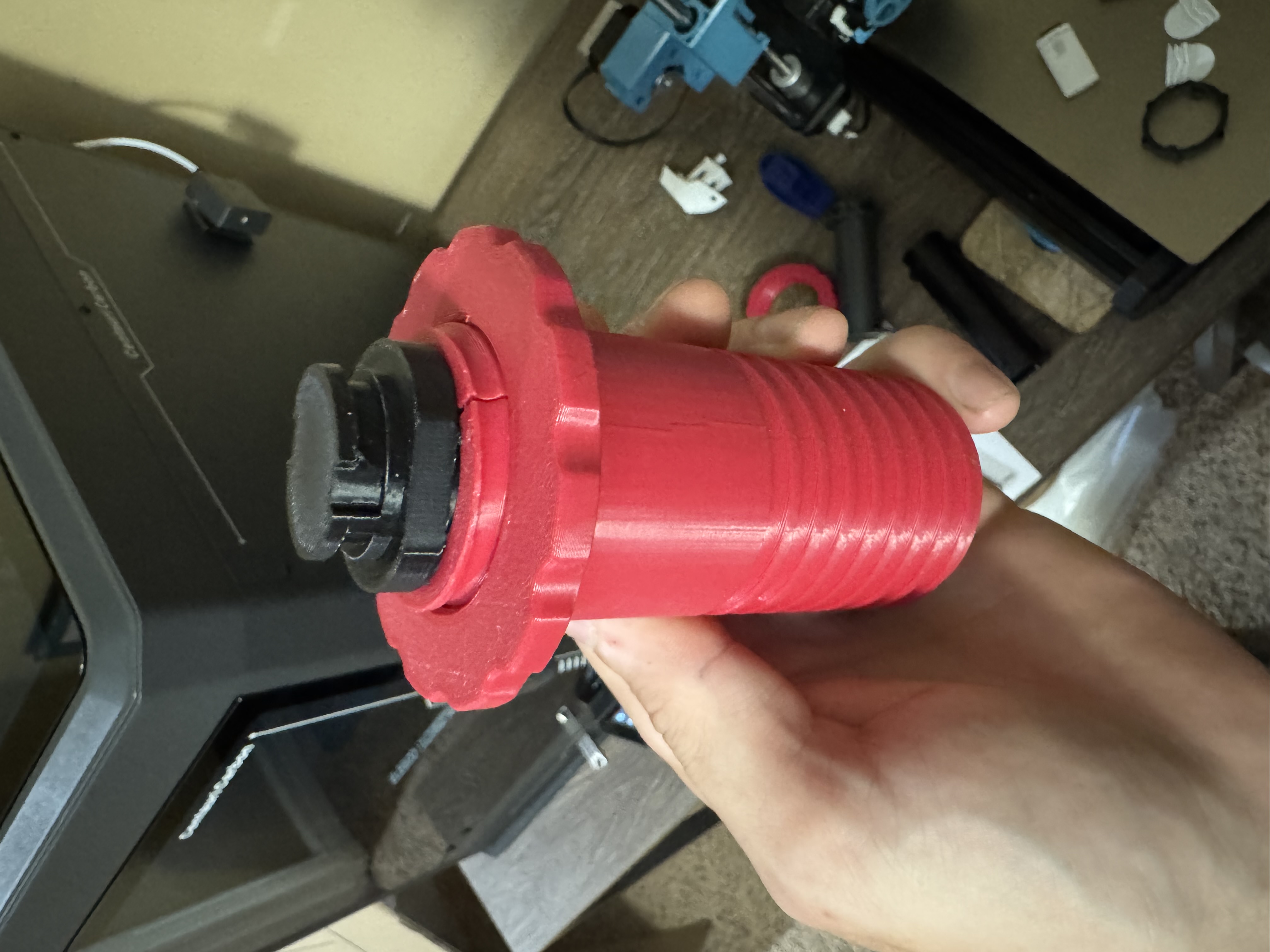 Centauri Carbon Roller Spool Holder with Lock Nut — miniatura 5