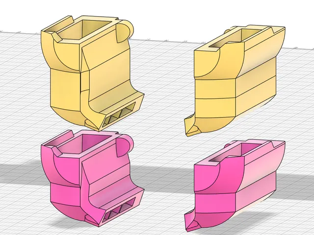 Dragonburner Toolhead Extended Length Fan Ducts