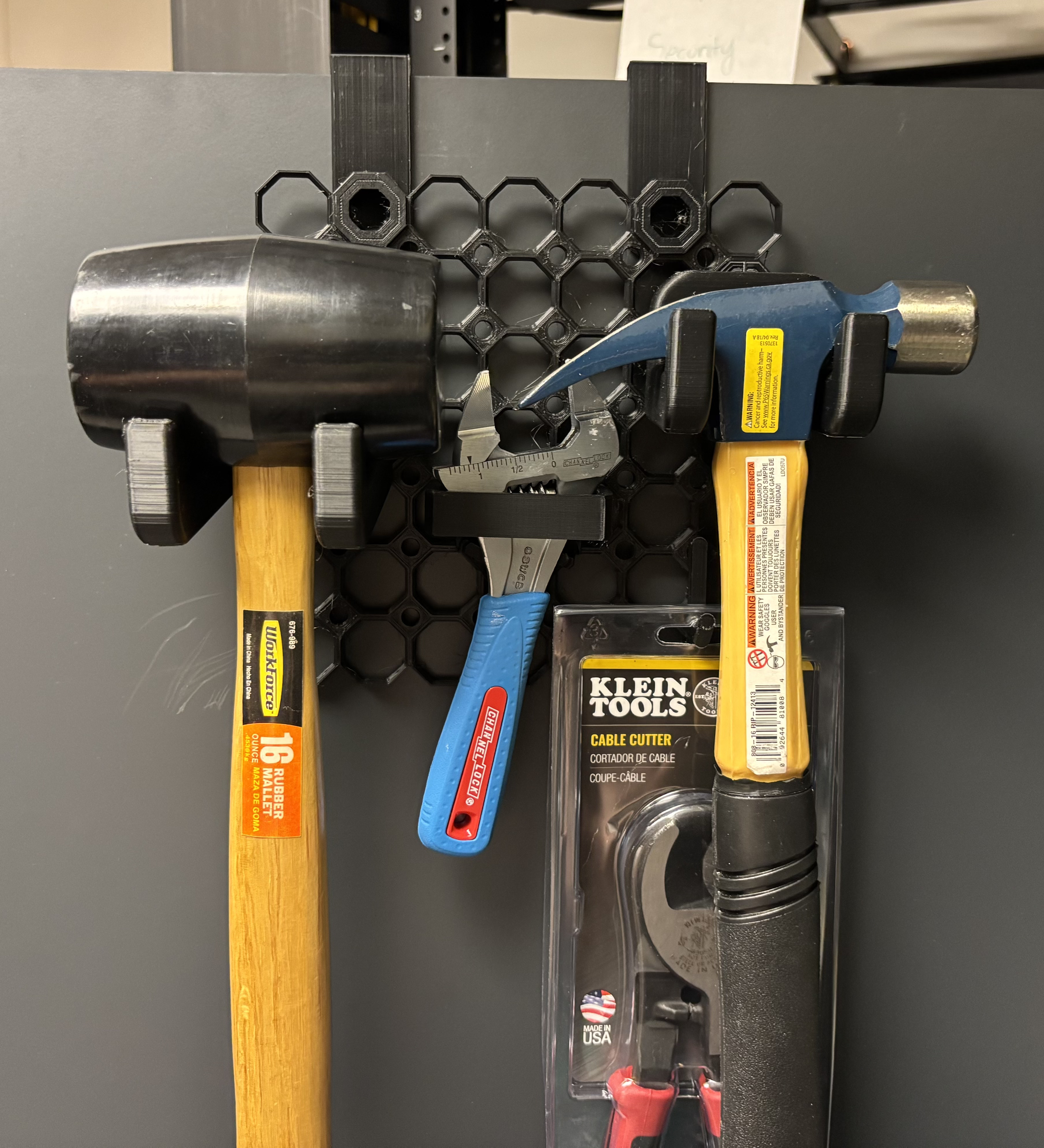 Multiboard cabinet hook