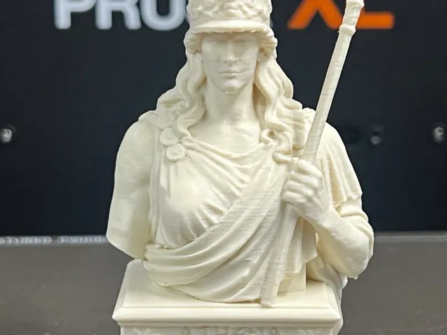 Athena Bust – Greek Goddess of Wisdom and War Statue STL