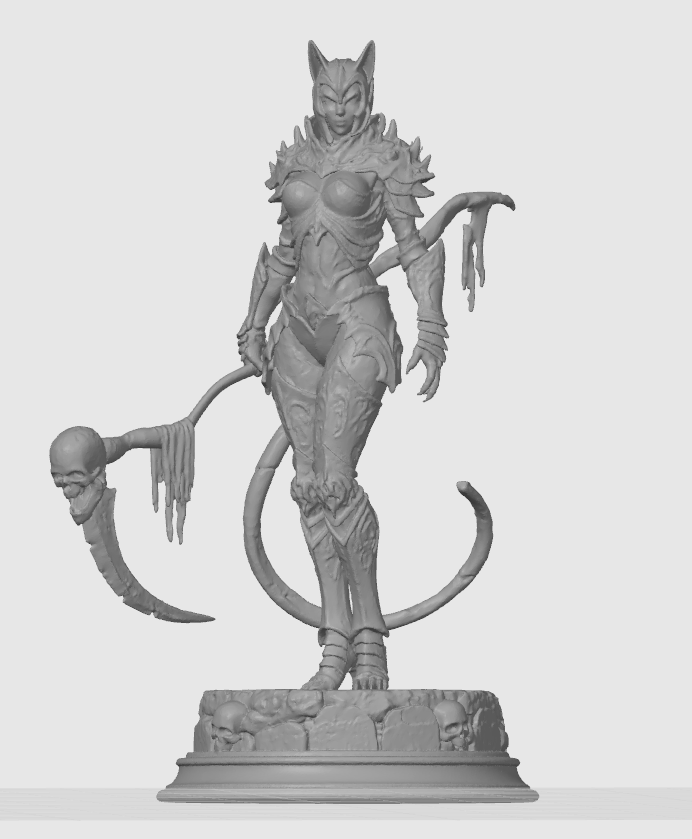 Warhammer cat-girl 7