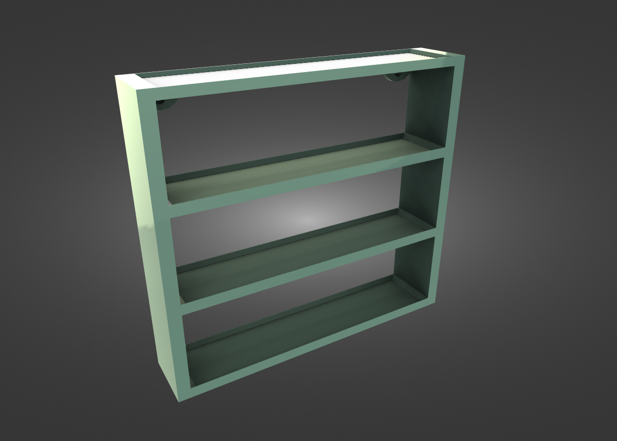 Display Shelf for Tabletop Minis (Modular)