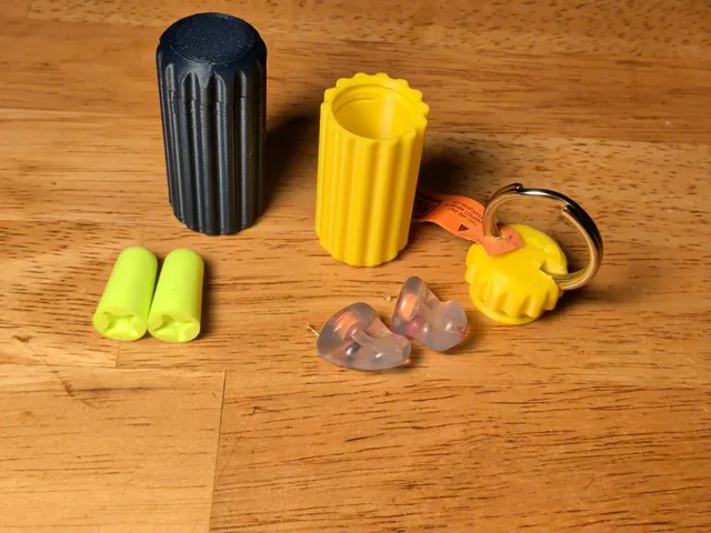 CKeychain ase for Ear Plug / Pill