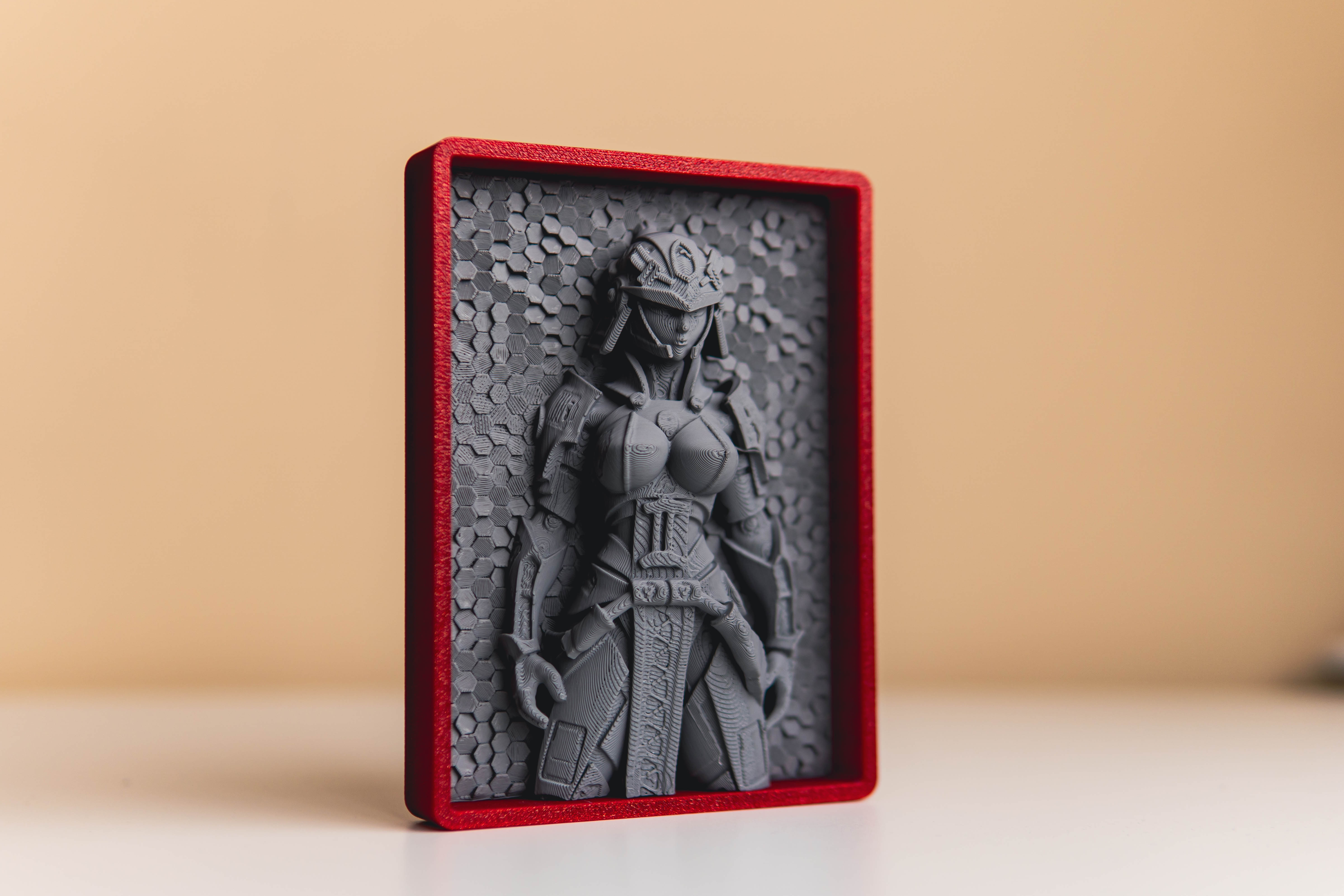 Anna // Stone Protocol- Unified Bas Relief Art
