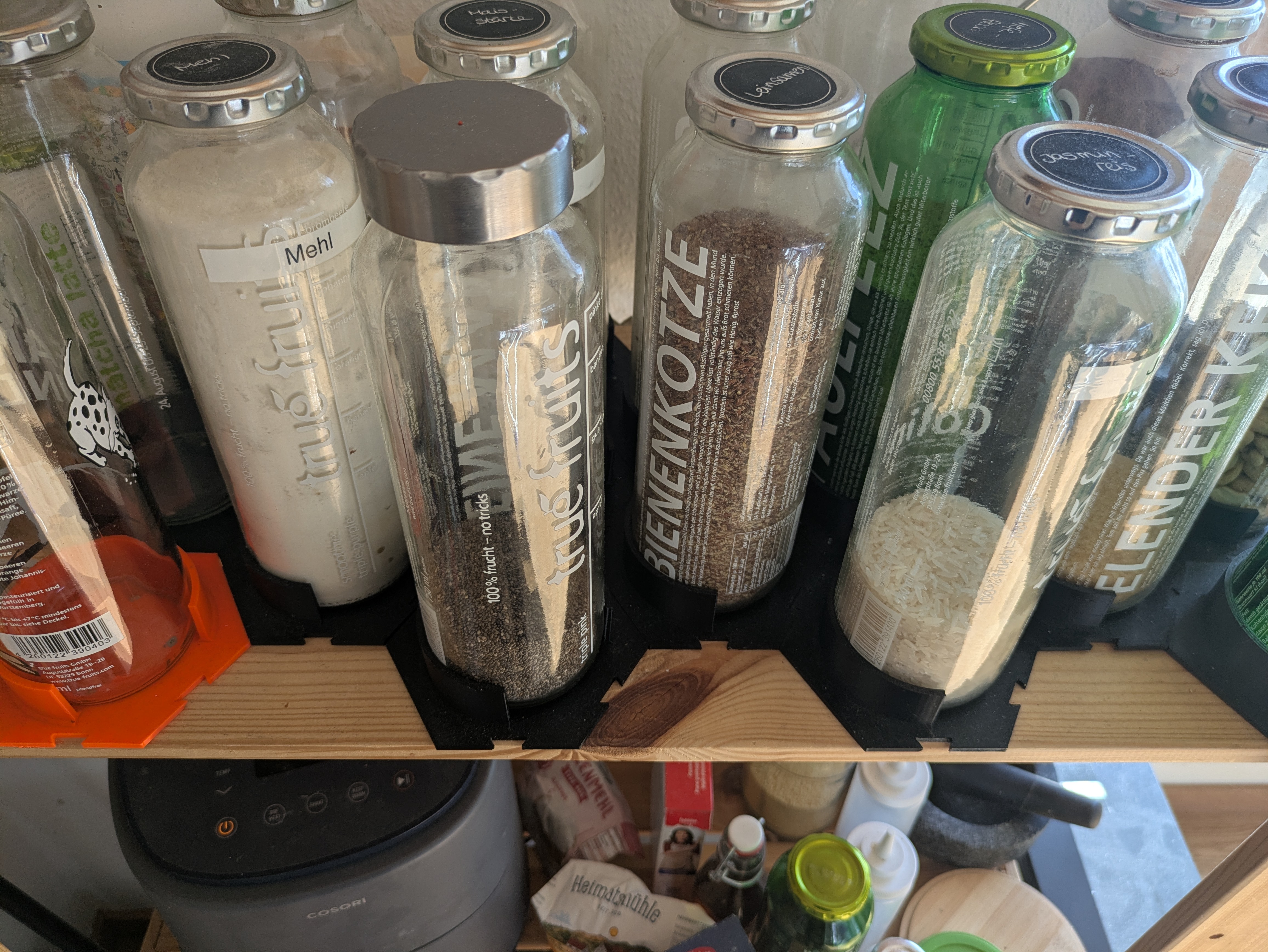 Truefruits Glass Base Grid