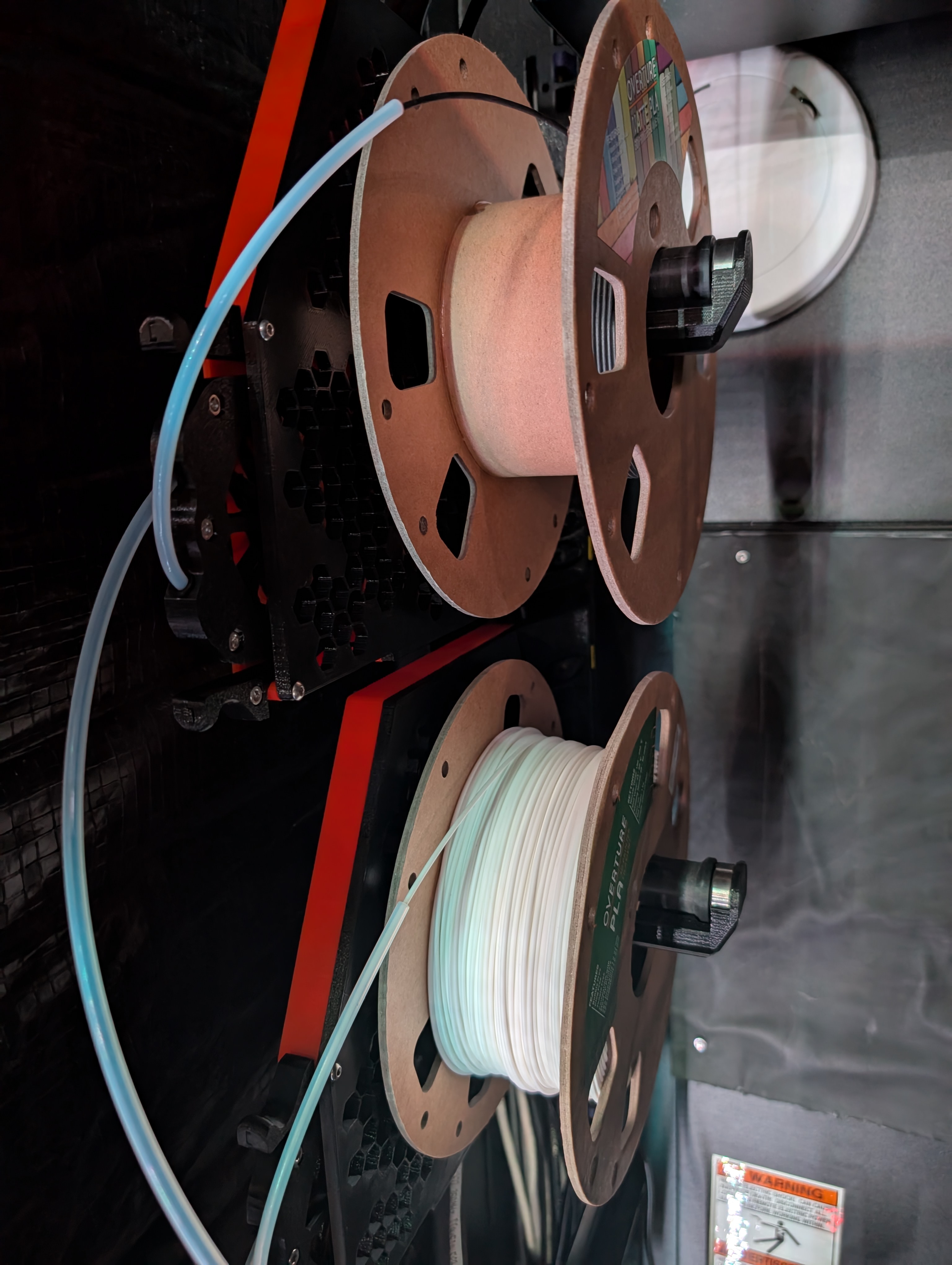Server Rack Mountable MMU3 Spool holder and Buffer