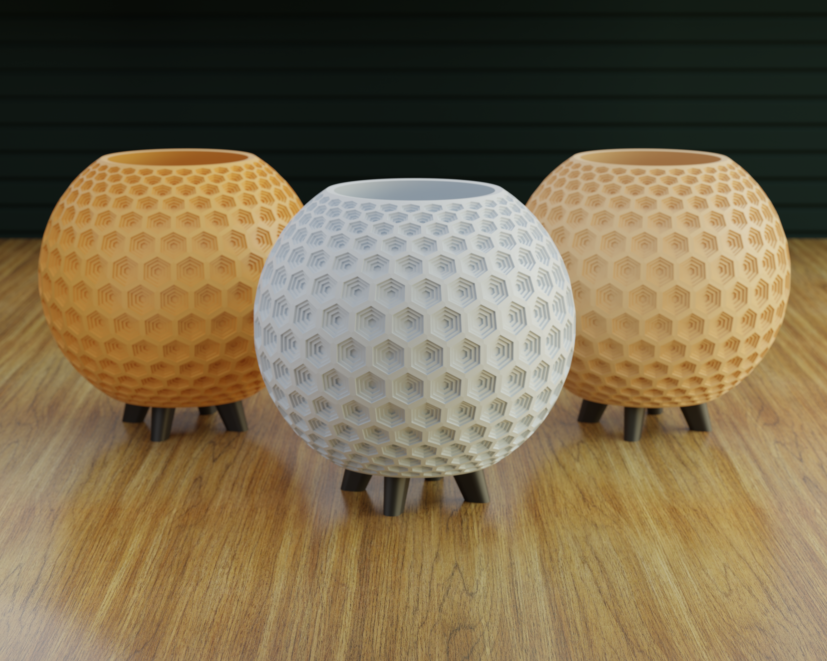 vase with feet