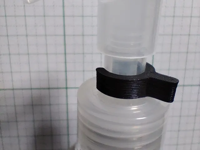 Restrictor for Pump-Type Liquid Dispenser with FreeCAD Source