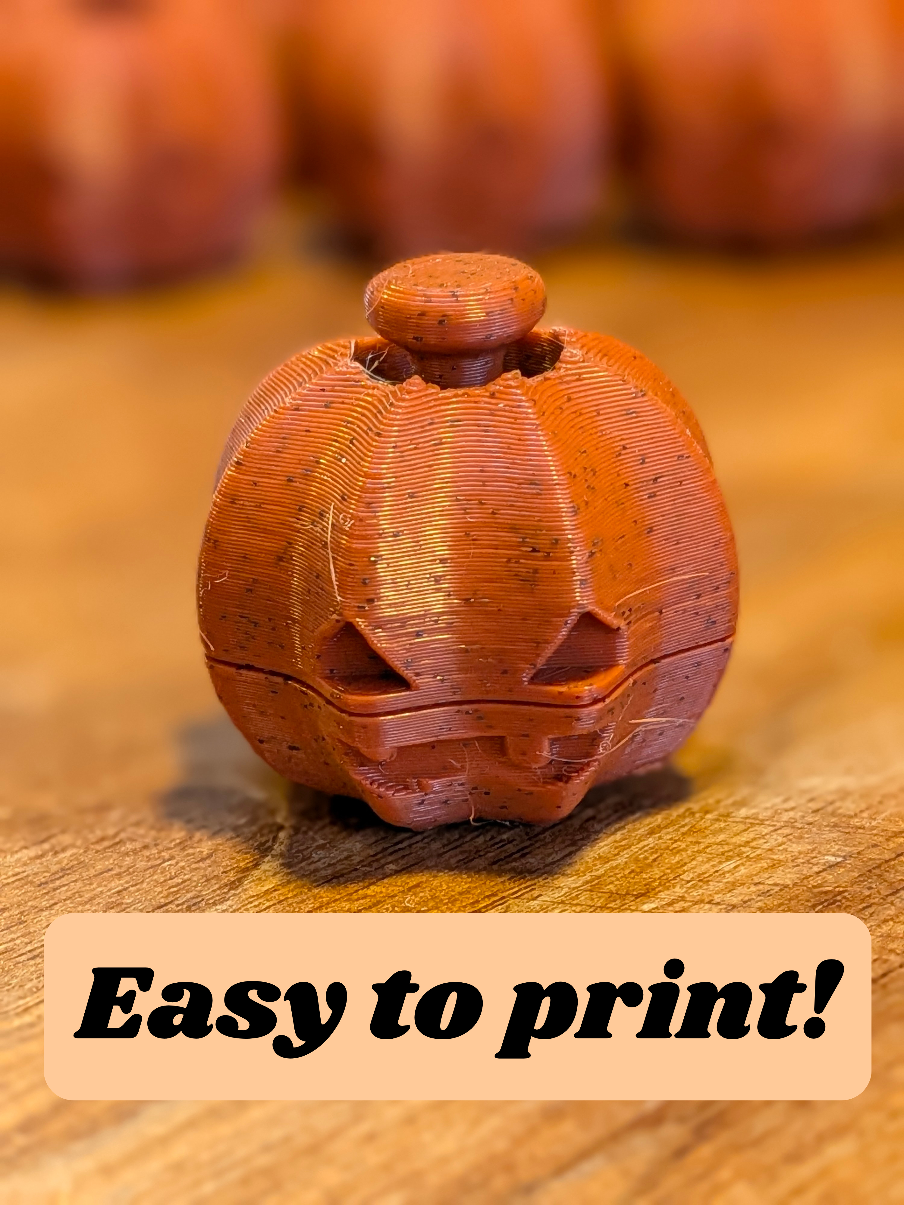 Pumpkin Clicky Joystick Fidget