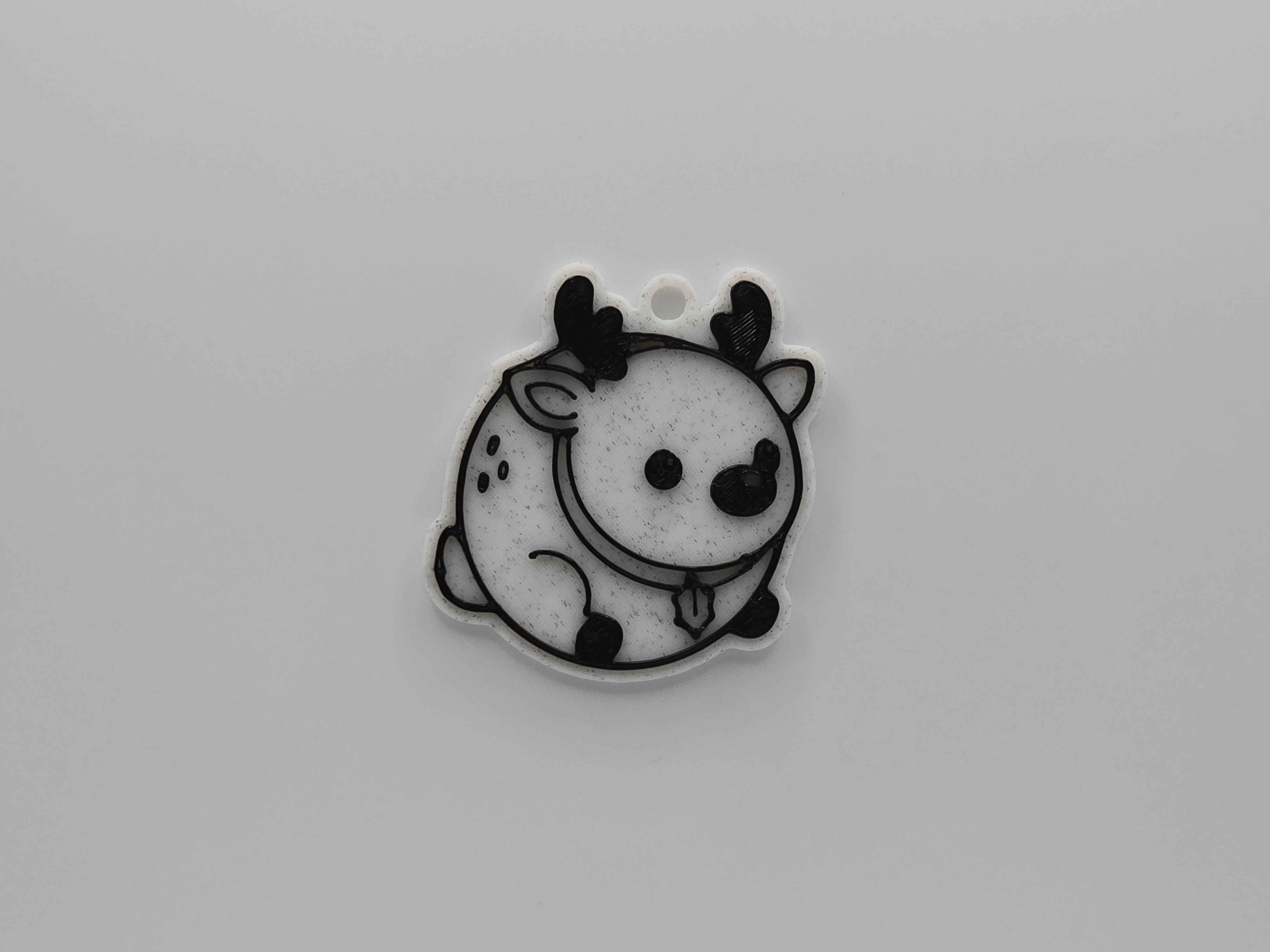 The Rudolph Ball Keychain