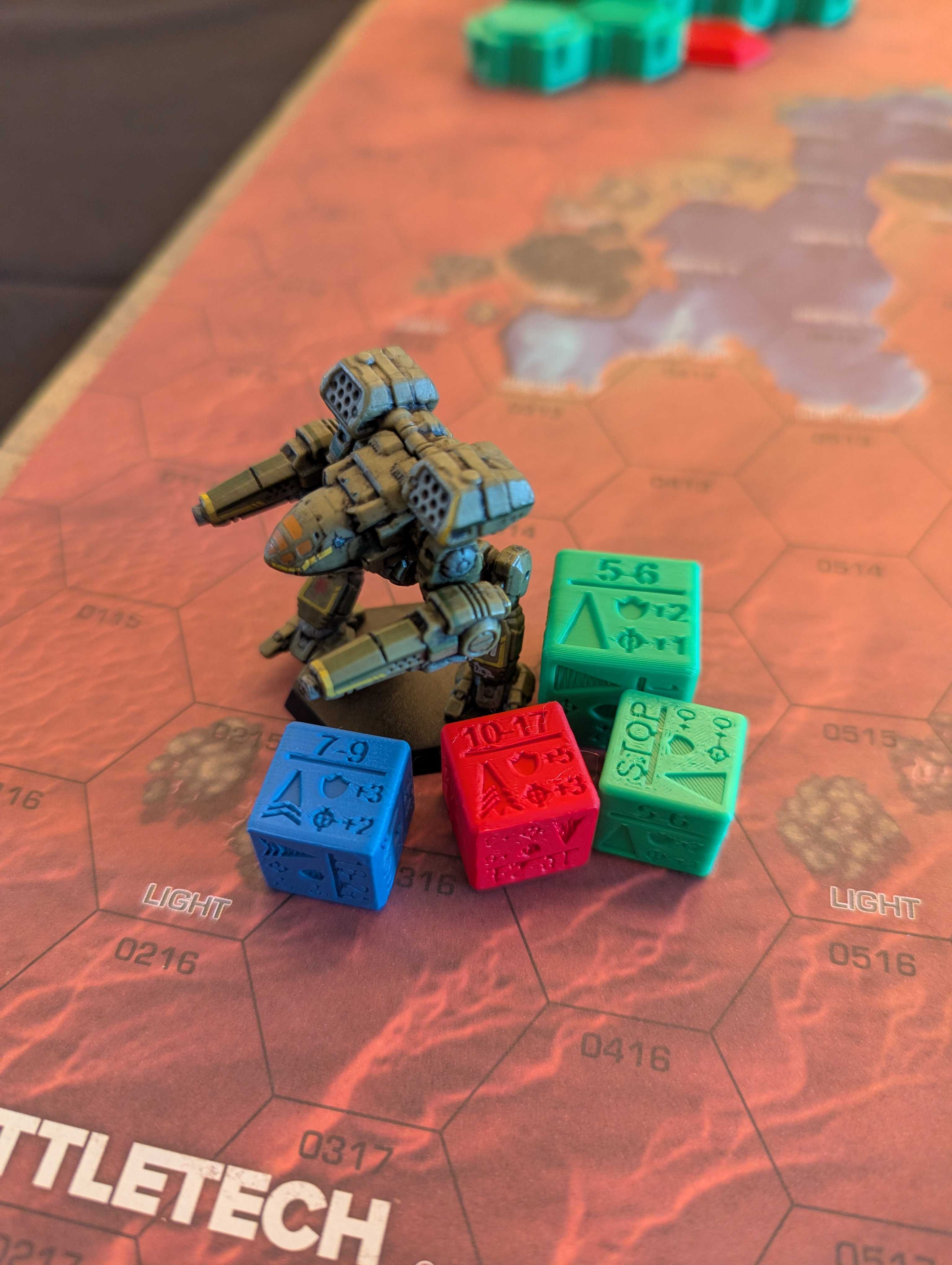 Battletech Movement Dice
