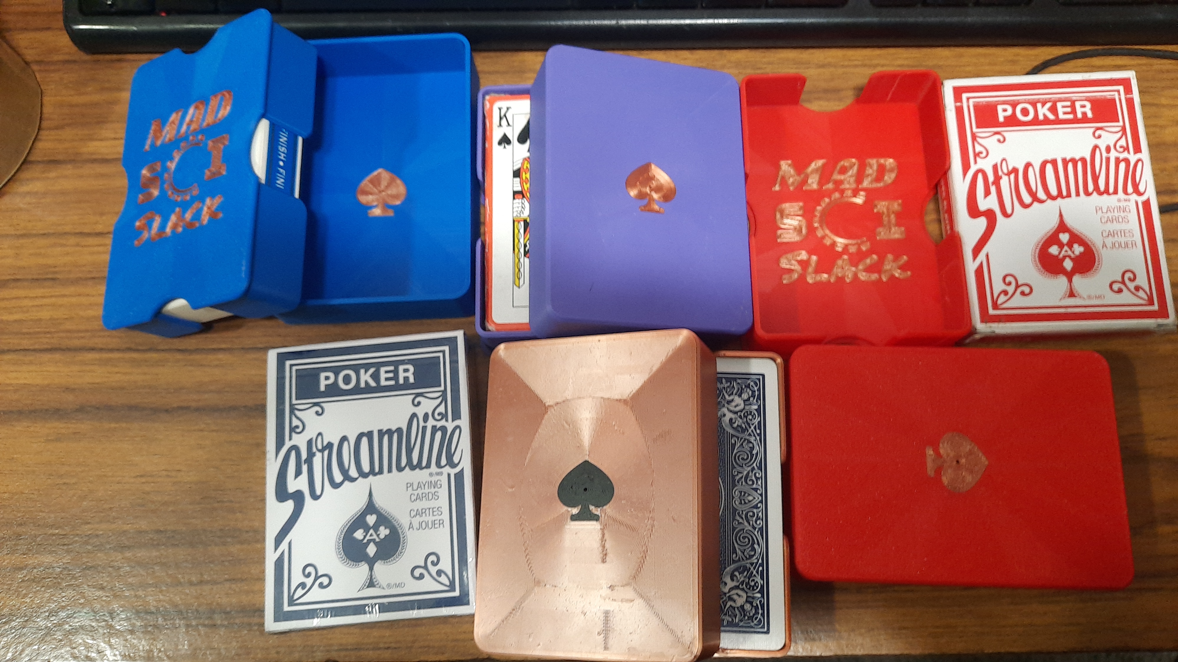 Playing Card Box - Single Boxed Deck Version
