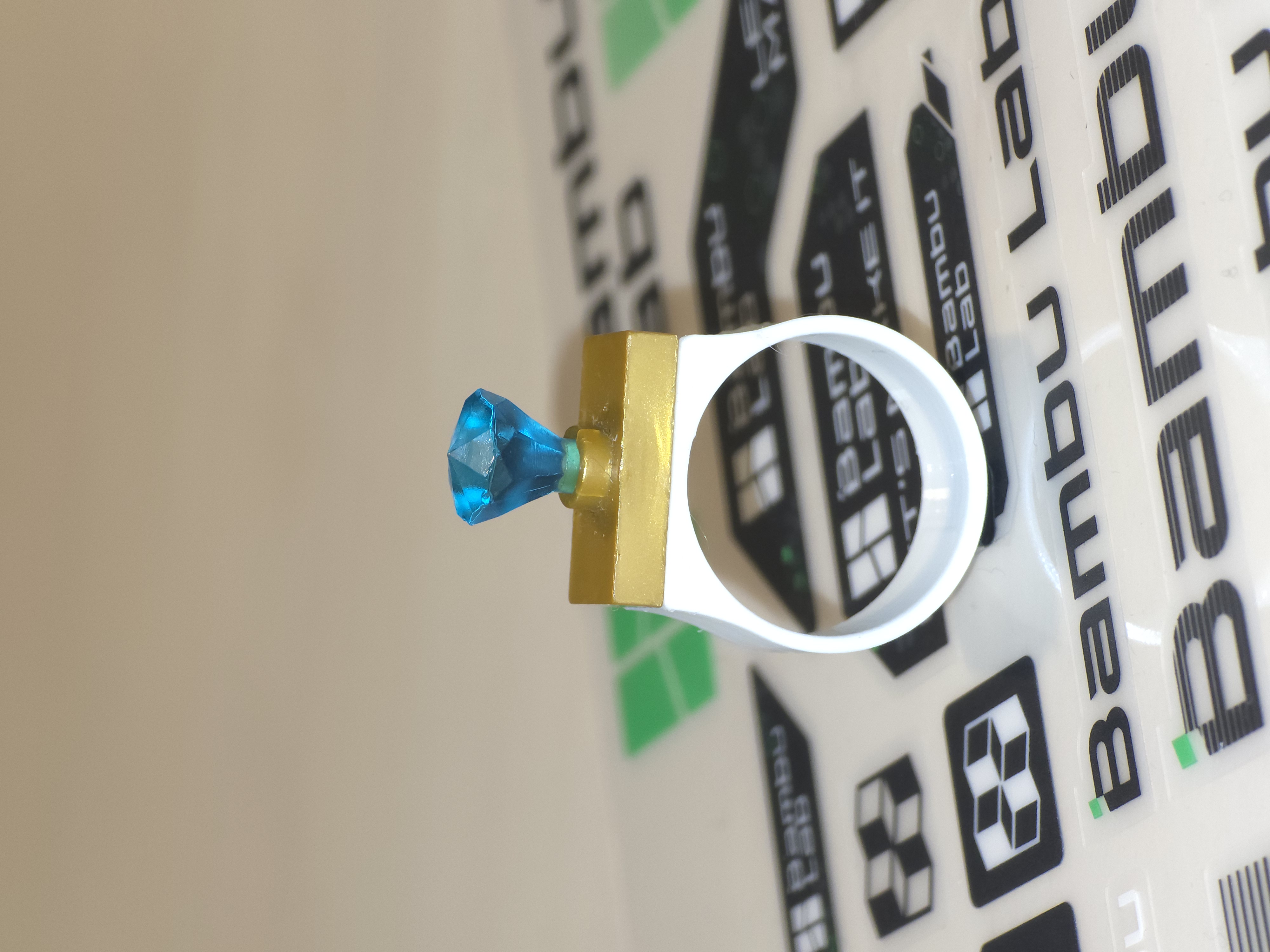 Prsten kompatibilní s LEGO