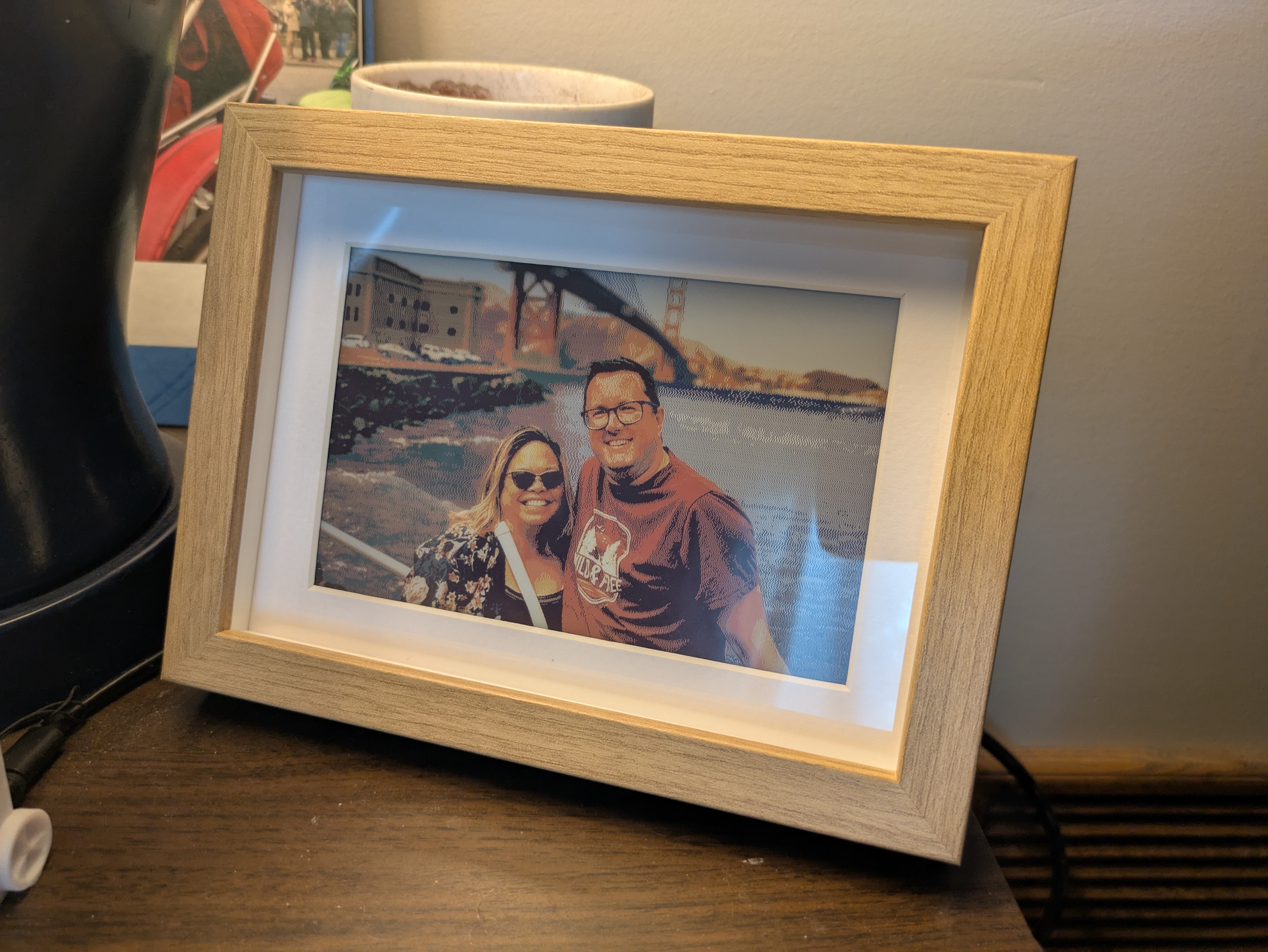 Pimoroni Inky Impression 7.3" Insert for Ikea RÖDALM Frame