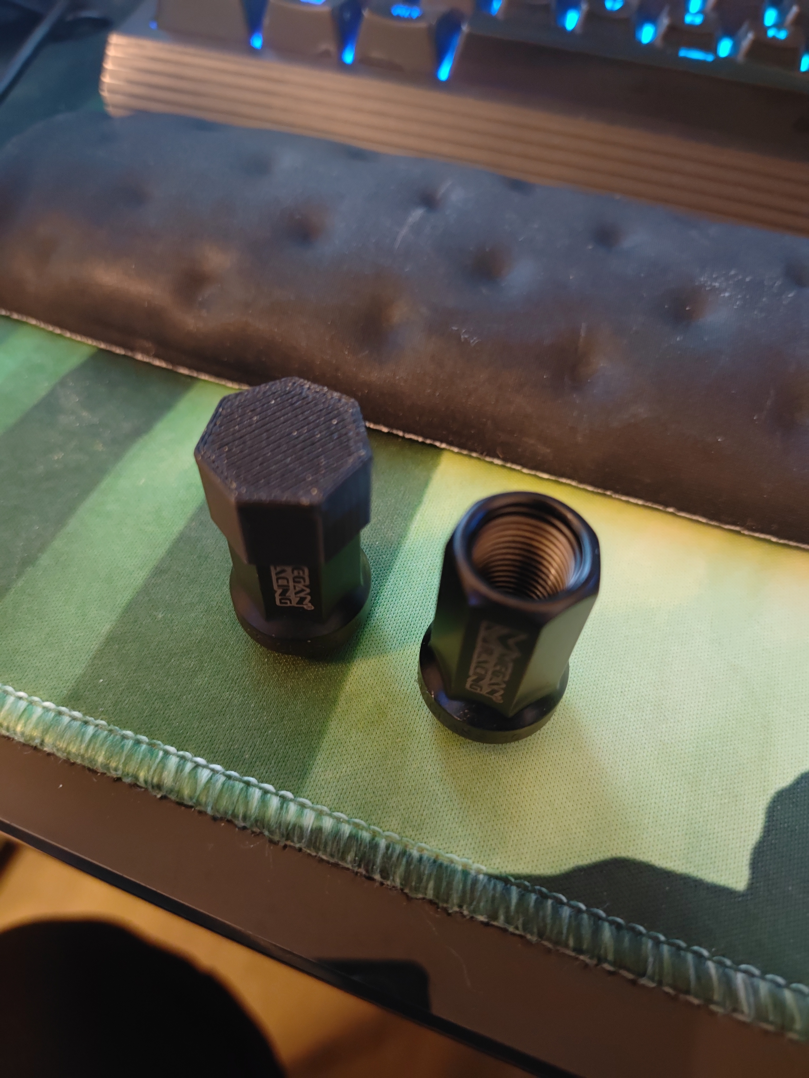 Megan Racing Heptagon Lugnut Cover
