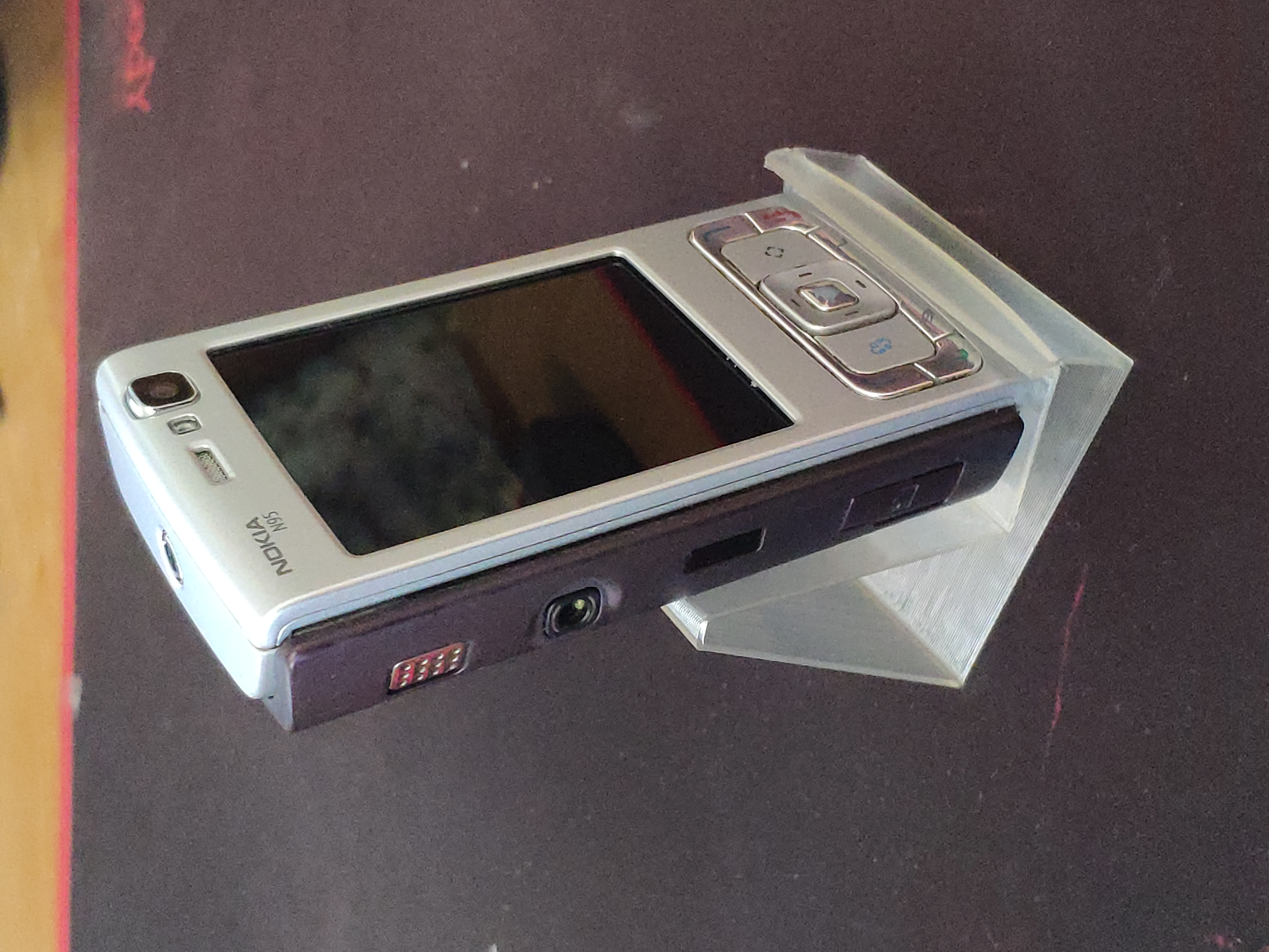 Simple phone display stand 3D model