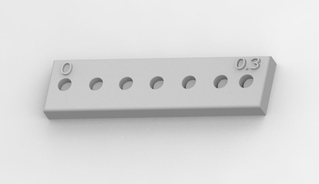 Scalable Hole Tolerence Tester