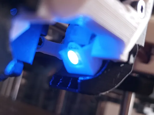 MODED XOL toohead (CPAP version ) hotend mount for Microswiss flowtech (Bambu Lab ),RGB neopixel ,Orbiter mount