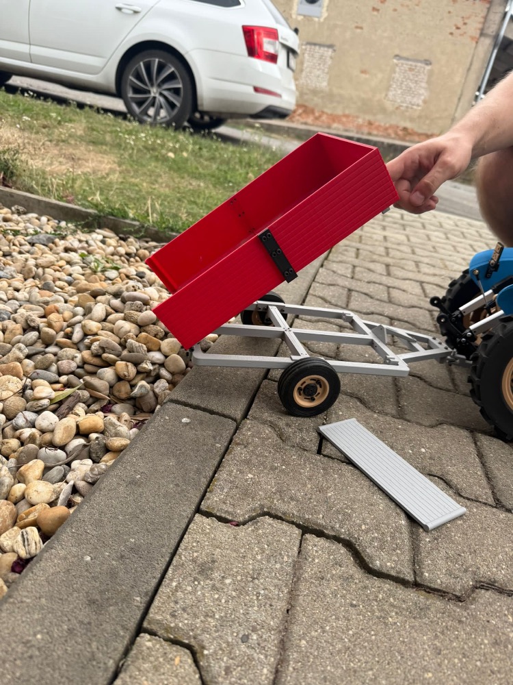 OpenRC tractor XL trailer — miniatura 5