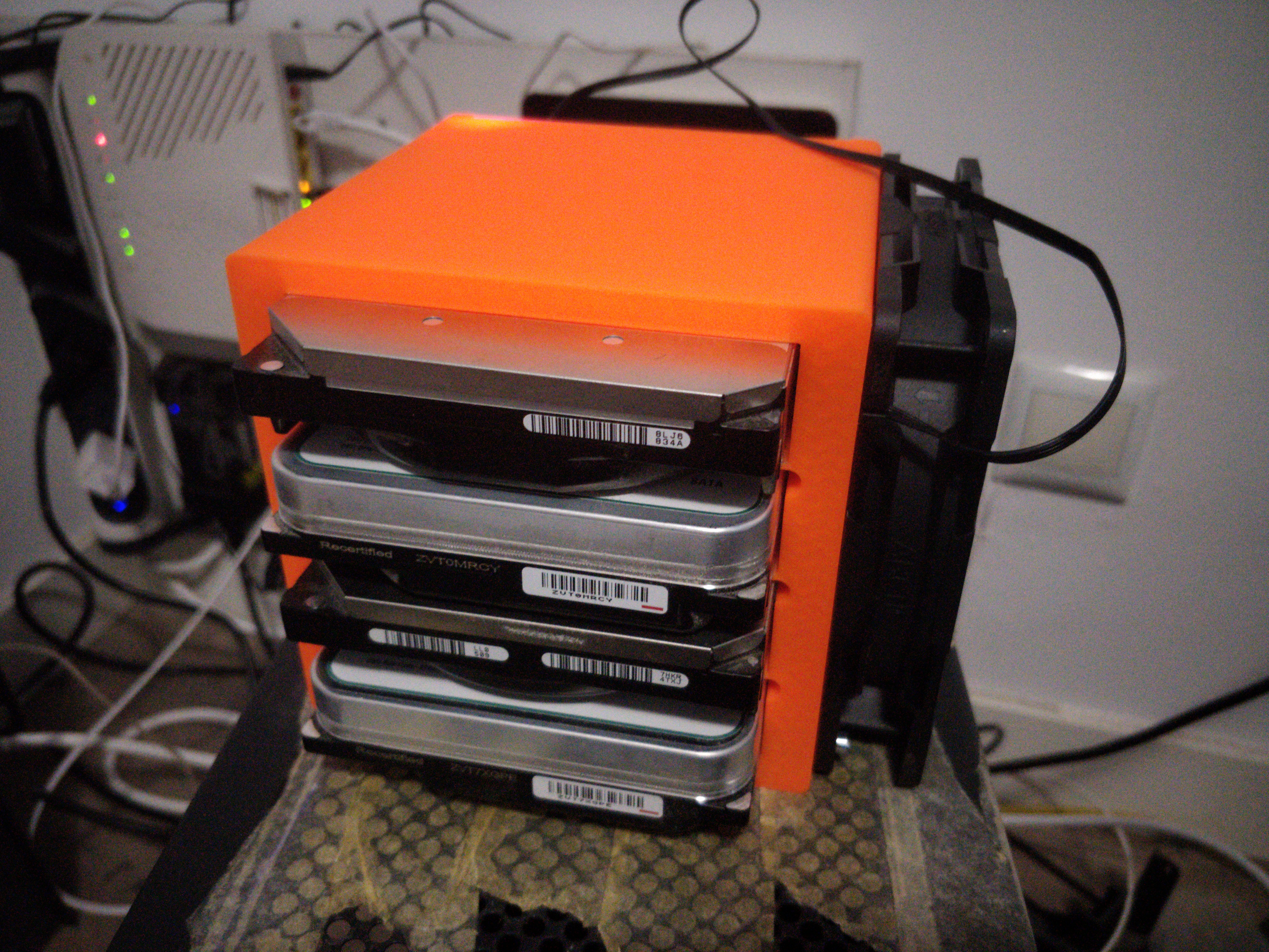 3.5'' HDD cage for AliExpress SAS backplane