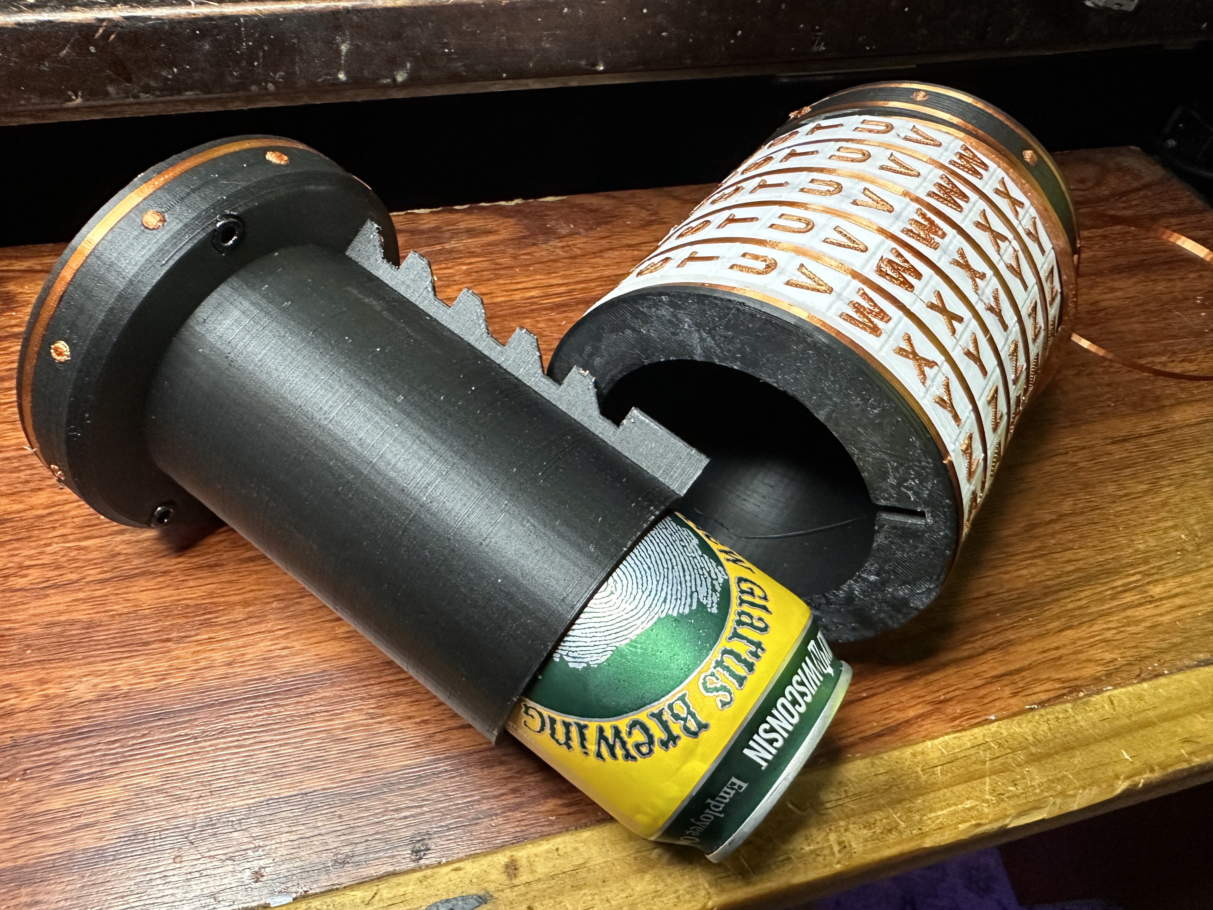 Beer Can Cryptex — thumbnail 3
