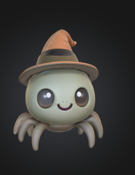Webbella – The Witchy Spider – From Cute & Cursed: The Chibiween Collection