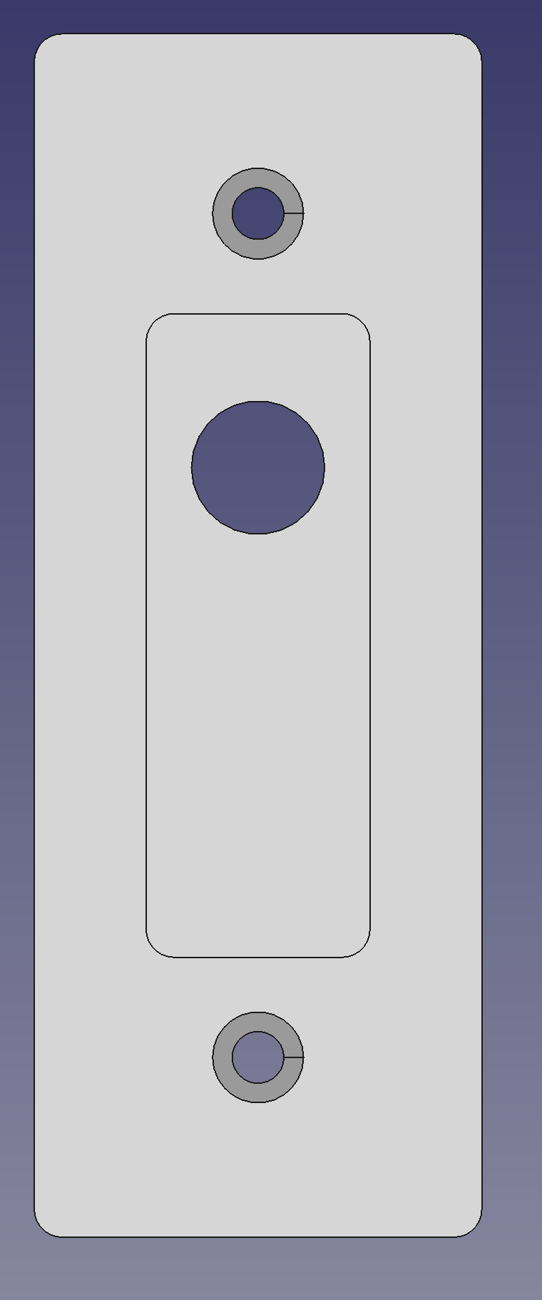Wall outlet plate for speaker (or other small low-voltage) connection