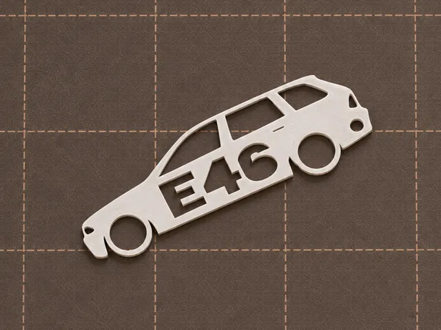 bmw e46 wagon combi keychain